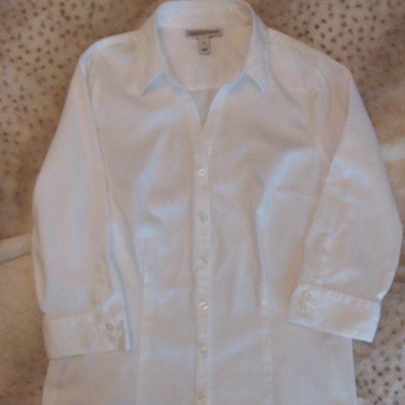 Dana Buchman White Blouse - Picture 4 of 5